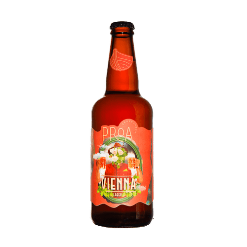 CERVEJA PROA VIENNA LAGER 500ML